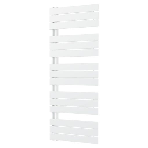 HD Astoria White 1400x600 mm design törölközőszárító radiátor, fényes fehér