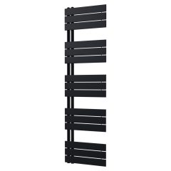   HD Astoria Black 1600x500 mm design törölközőszárító radiátor, matt fekete