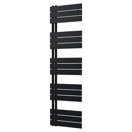 HD Astoria Black 1600x500 mm design törölközőszárító radiátor, matt fekete
