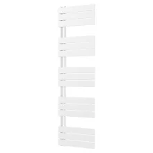 HD Astoria White 1600x500 mm design törölközőszárító radiátor, fényes fehér