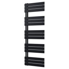 HD Astoria Black 1600x600 mm design törölközőszárító radiátor, matt fekete