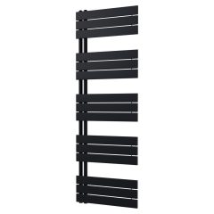   HD Astoria Black 1600x600 mm design törölközőszárító radiátor, matt fekete