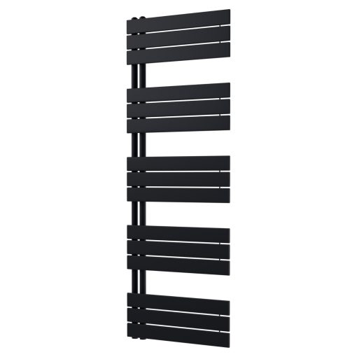 HD Astoria Black 1600x600 mm design törölközőszárító radiátor, matt fekete