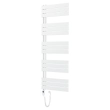 HD Astoria White 1600x600 mm elektromos design törölközőszárító radiátor 900W-os fűtőpatronnal, fényes fehér