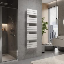 HD Astoria White 1600x600 mm design törölközőszárító radiátor, fényes fehér