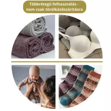 HD Atlas White 1000x500 mm design törölközőszárító radiátor, fényes fehér