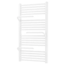 HD Atlas White 1000x600 mm design törölközőszárító radiátor, fényes fehér