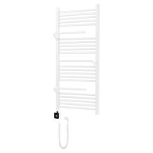 HD Atlas White 1200x600 mm smart elektromos design törölközőszárító radiátor 400W-os wifi-s fűtőpatronnal, fényes fehér