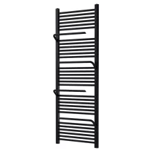 HD Atlas Black 1600x600 mm design törölközőszárító radiátor, matt fekete