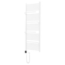 HD Atlas White 1600x600 mm smart elektromos design törölközőszárító radiátor 400W-os wifi-s fűtőpatronnal, fényes fehér