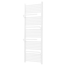 HD Atlas White 1600x600 mm design törölközőszárító radiátor, fényes fehér