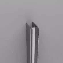 HD-DDEP-01 króm toldóprofil, +30 mm, 195 cm magas (Dante zuhanyajtóhoz és oldalüvegéhez)