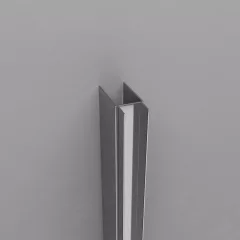   HD-DDEP-01 króm toldóprofil, +30 mm, 195 cm magas (Dante zuhanyajtóhoz és oldalüvegéhez)
