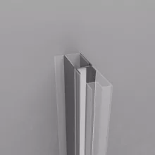 HD-DDEP-01 króm toldóprofil, +30 mm, 195 cm magas (Dante zuhanyajtóhoz és oldalüvegéhez)