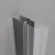   HD-DDEP-01 króm toldóprofil, +30 mm, 195 cm magas (Dante zuhanyajtóhoz és oldalüvegéhez)