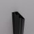   HD-DDEP-70 fekete toldóprofil, +30 mm, 195 cm magas (Dante zuhanyajtóhoz és oldalüvegéhez)
