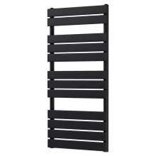 HD Demos Black 1000x500 mm design törölközőszárító radiátor, matt fekete