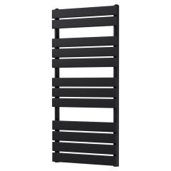   HD Demos Black 1000x500 mm design törölközőszárító radiátor, matt fekete