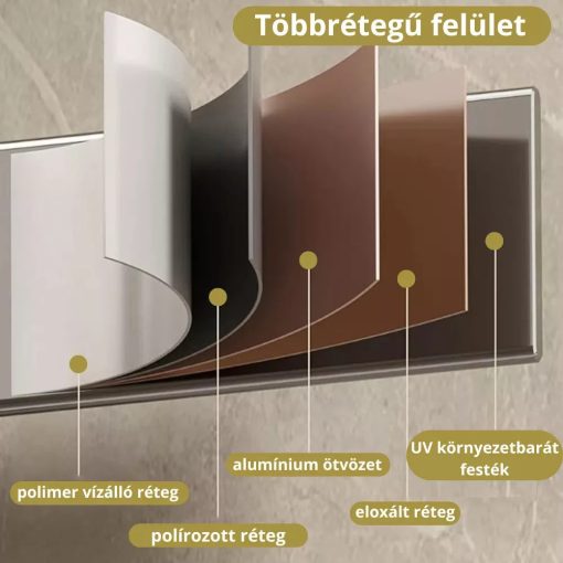 HD Demos White 1000x500 mm elektromos design törölközőszárító radiátor 400W-os fűtőpatronnal, fényes fehér