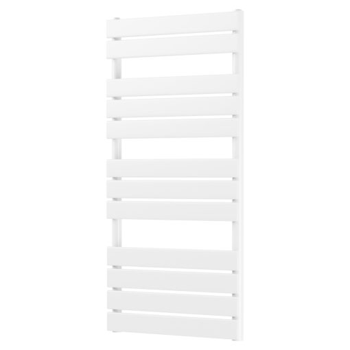 HD Demos White 1000x500 mm design törölközőszárító radiátor, fényes fehér