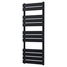 HD Demos Black 1200x500 mm design törölközőszárító radiátor, matt fekete