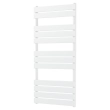 HD Demos White 1200x600 mm design törölközőszárító radiátor, fényes fehér