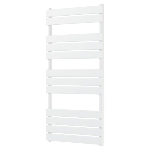 HD Demos White 1200x600 mm design törölközőszárító radiátor, fényes fehér