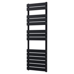   HD Demos Black 1400x500 mm design törölközőszárító radiátor, matt fekete