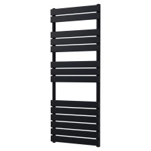 HD Demos Black 1400x600 mm design törölközőszárító radiátor, matt fekete