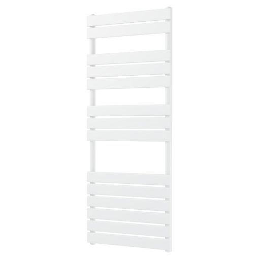 HD Demos White 1400x600 mm design törölközőszárító radiátor, fényes fehér