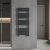 HD Demos Antracit 1600x500 mm design törölközőszárító radiátor, matt antracit