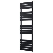 HD Demos Black 1600x500 mm design törölközőszárító radiátor, matt fekete