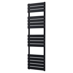   HD Demos Black 1600x500 mm design törölközőszárító radiátor, matt fekete