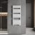 HD Demos White 1600x500 mm design törölközőszárító radiátor, fényes fehér