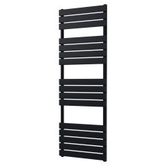   HD Demos Black 1600x600 mm design törölközőszárító radiátor, matt fekete