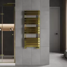 HD Demos Gold 1600x600 mm design törölközőszárító radiátor, arany