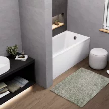 HD Line 150x70 cm hosszú egyenes akril kád lábbal és előlappal