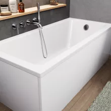 HD Line 150x70 cm hosszú egyenes akril kád lábbal, elő- és oldallappal