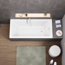 HD Line 150x70 cm hosszú egyenes akril kád