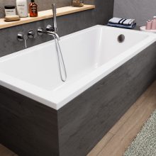 HD Line 150x70 cm hosszú egyenes akril kád