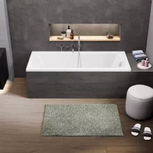 HD Line 160x70 cm hosszú egyenes akril kád lábbal