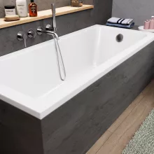 HD Line 160x70 cm hosszú egyenes akril kád lábbal