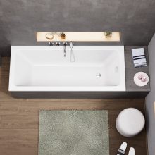 HD Line 170x70 cm hosszú egyenes akril kád lábbal