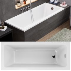 HD Line 140/150/160/170 cm hosszú egyenes akril kád