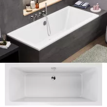 HD Harmony 170x75 cm hosszú egyenes akril kád lábbal