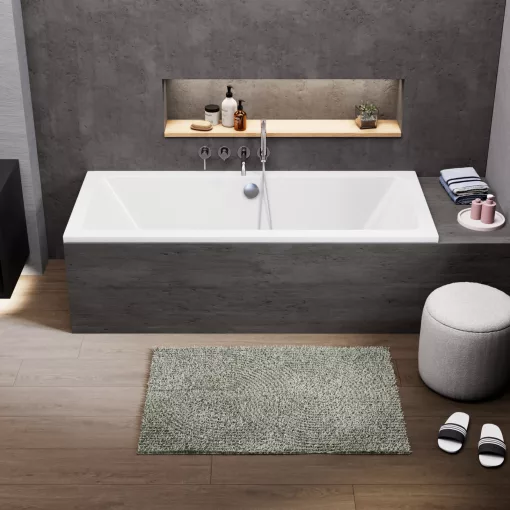 HD Harmony 170x75 cm hosszú egyenes akril kád lábbal