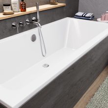 HD Harmony 180x80 cm hosszú egyenes akril kád lábbal