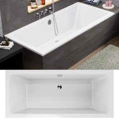 HD Harmony 170x75/180x80 cm hosszú egyenes akril kád