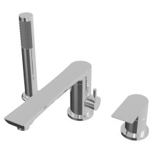 HD Econic Chrome íves perembe építhető 3-lyukú kádtöltő csaptelep