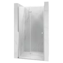 HD Felix 70/80/90/100/110 cm széles összecsukható zuhanyajtó 6 mm vastag vízlepergető biztonsági üveggel, krómozott elemekkel, 195 cm magas